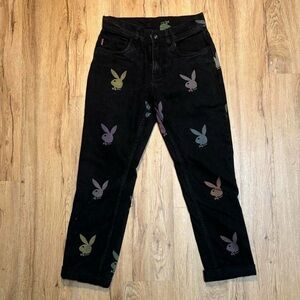 Playboy Pleasures Black Denim Jeans